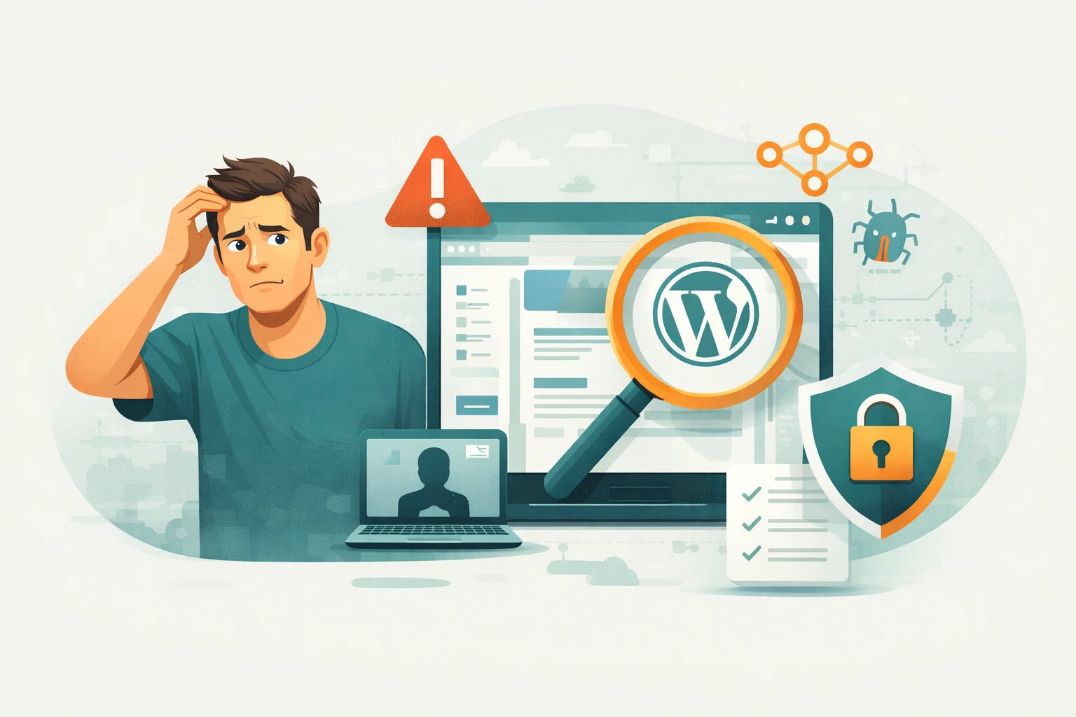 Sådan holder du din WordPress-hjemmeside sikker – uden at miste overblikket